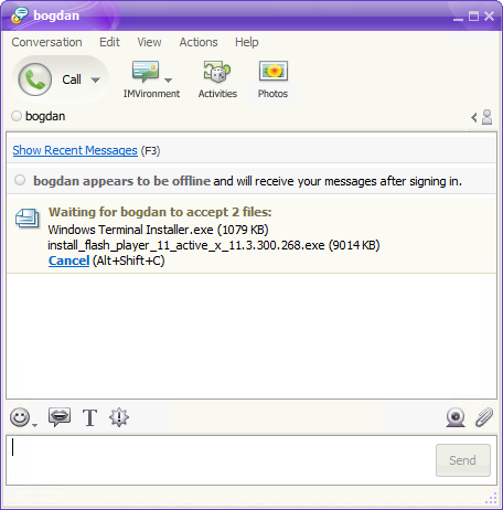 file sharing preview